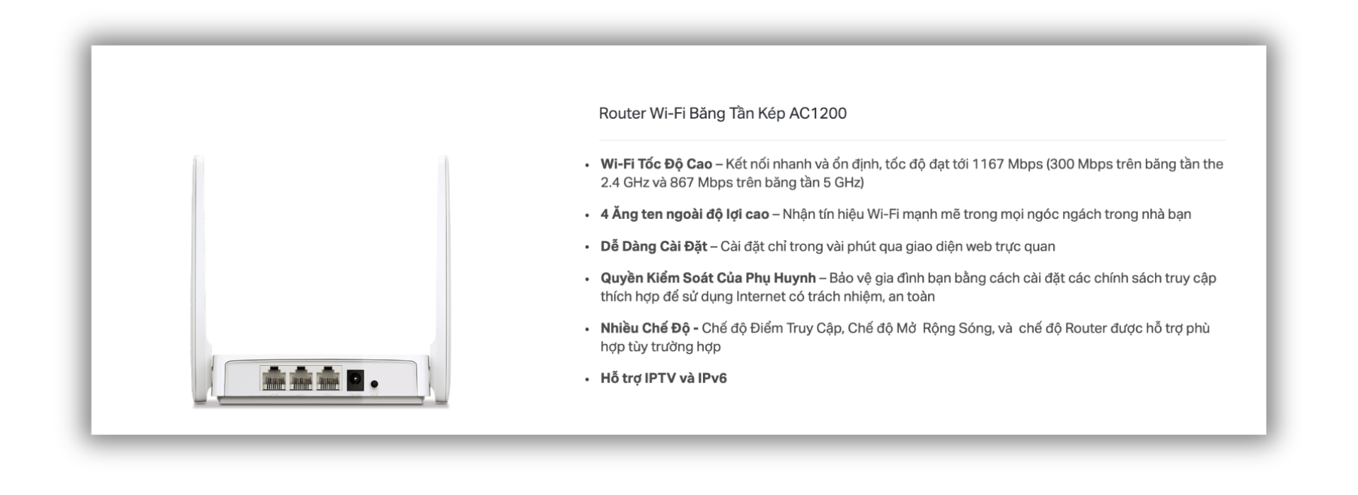 quang cao router