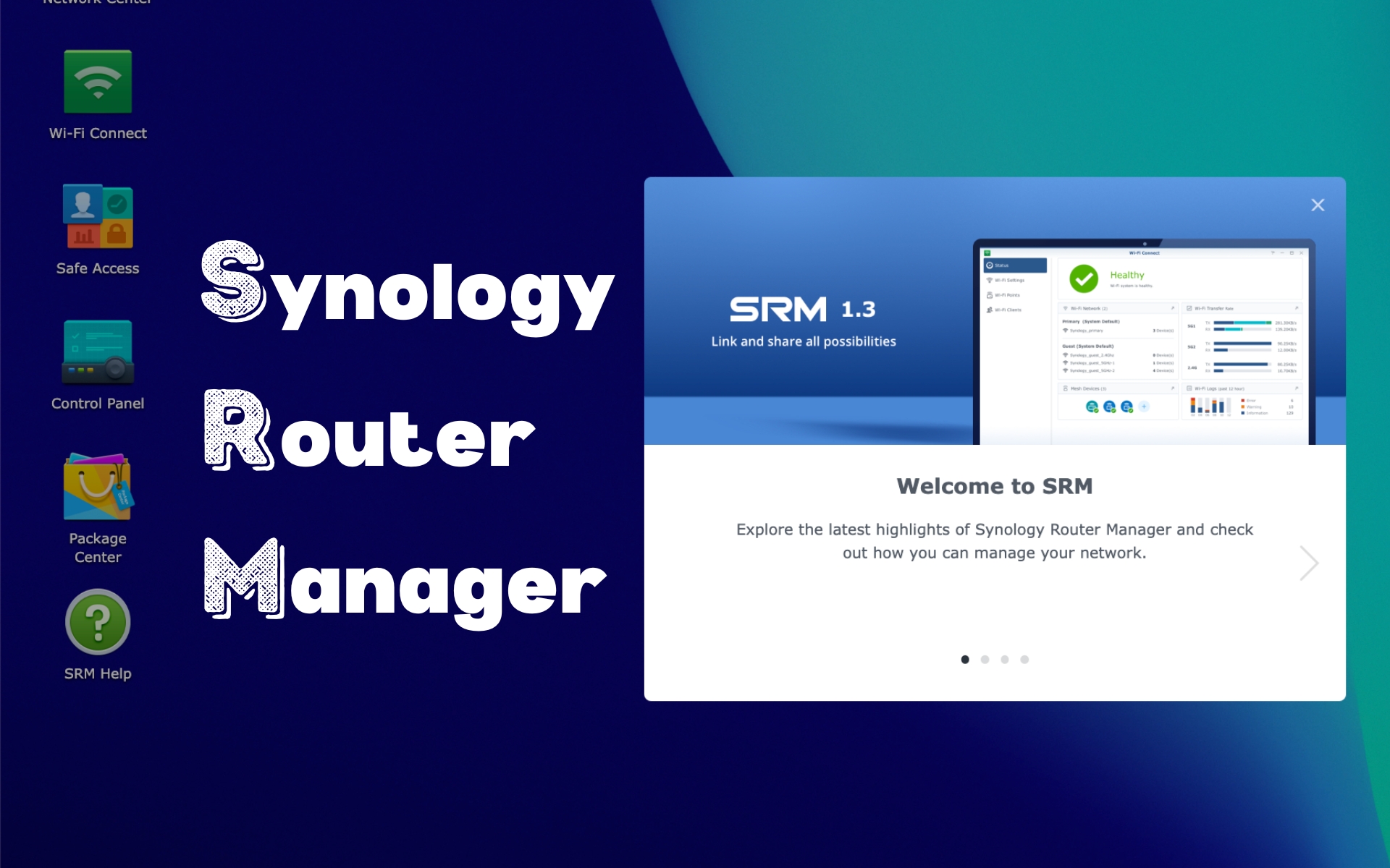 Synology Router Manager – bảo vệ toàn diện hệ thống mạng