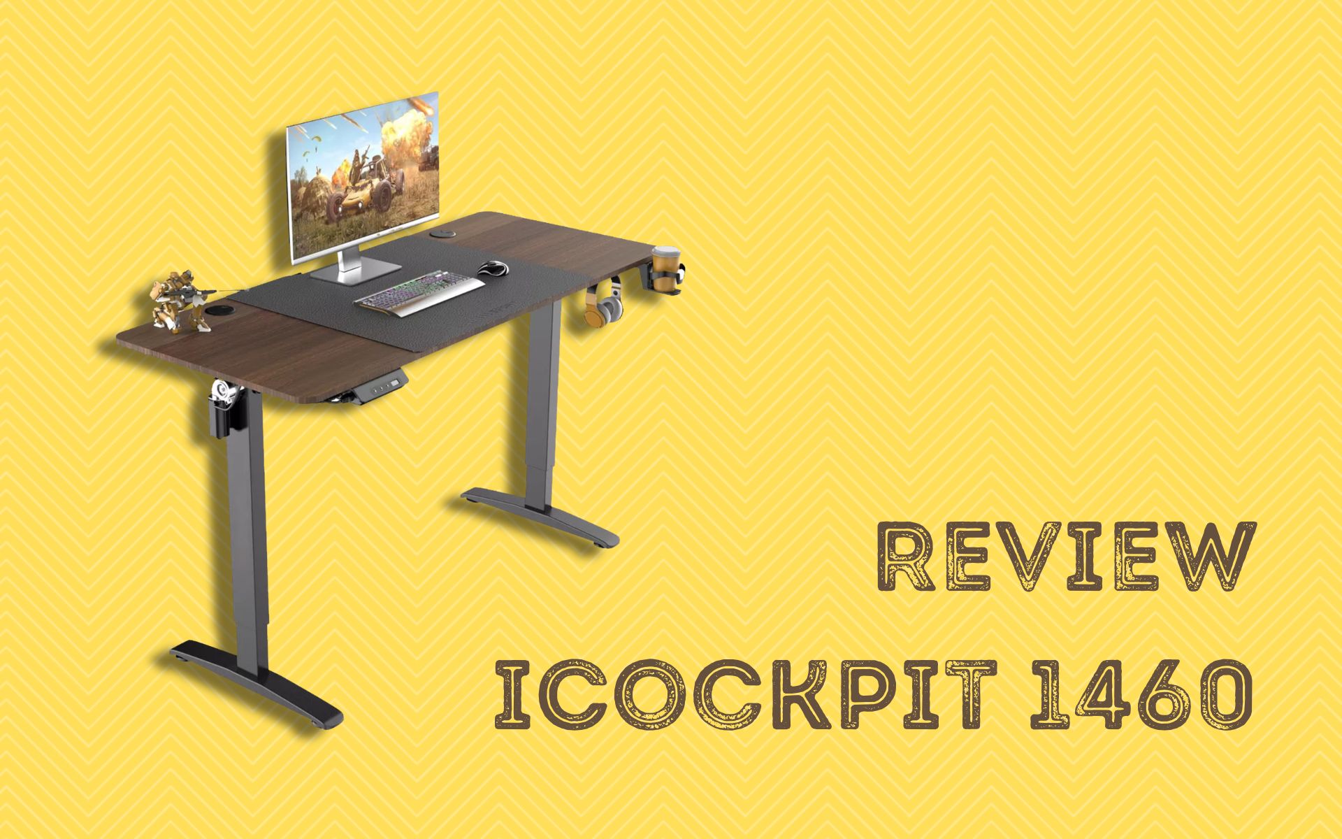 Review bàn nâng hạ iCockpit 1460