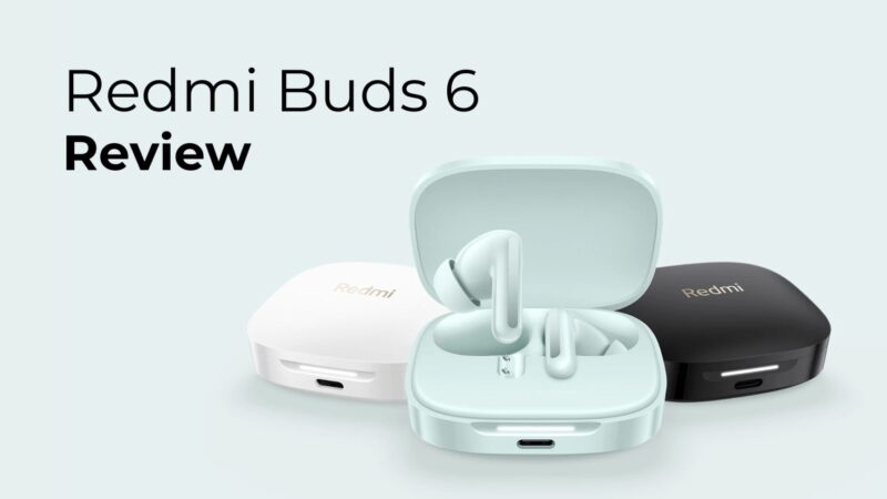 Xiaomi Redmi Buds 6 – TWS chống ồn chủ động nhiều tính năng