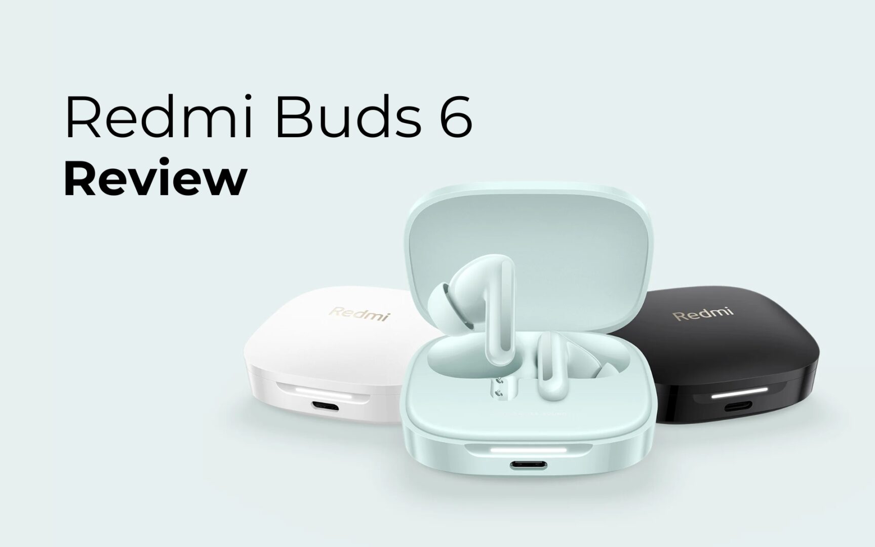 Xiaomi Redmi Buds 6 – TWS chống ồn chủ động nhiều tính năng