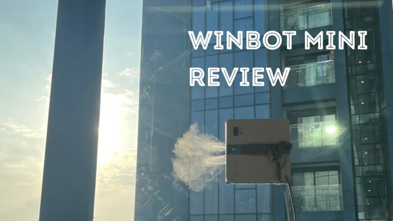 Đánh giá chi tiết Winbot Mini – robot lau kính siêu mỏng