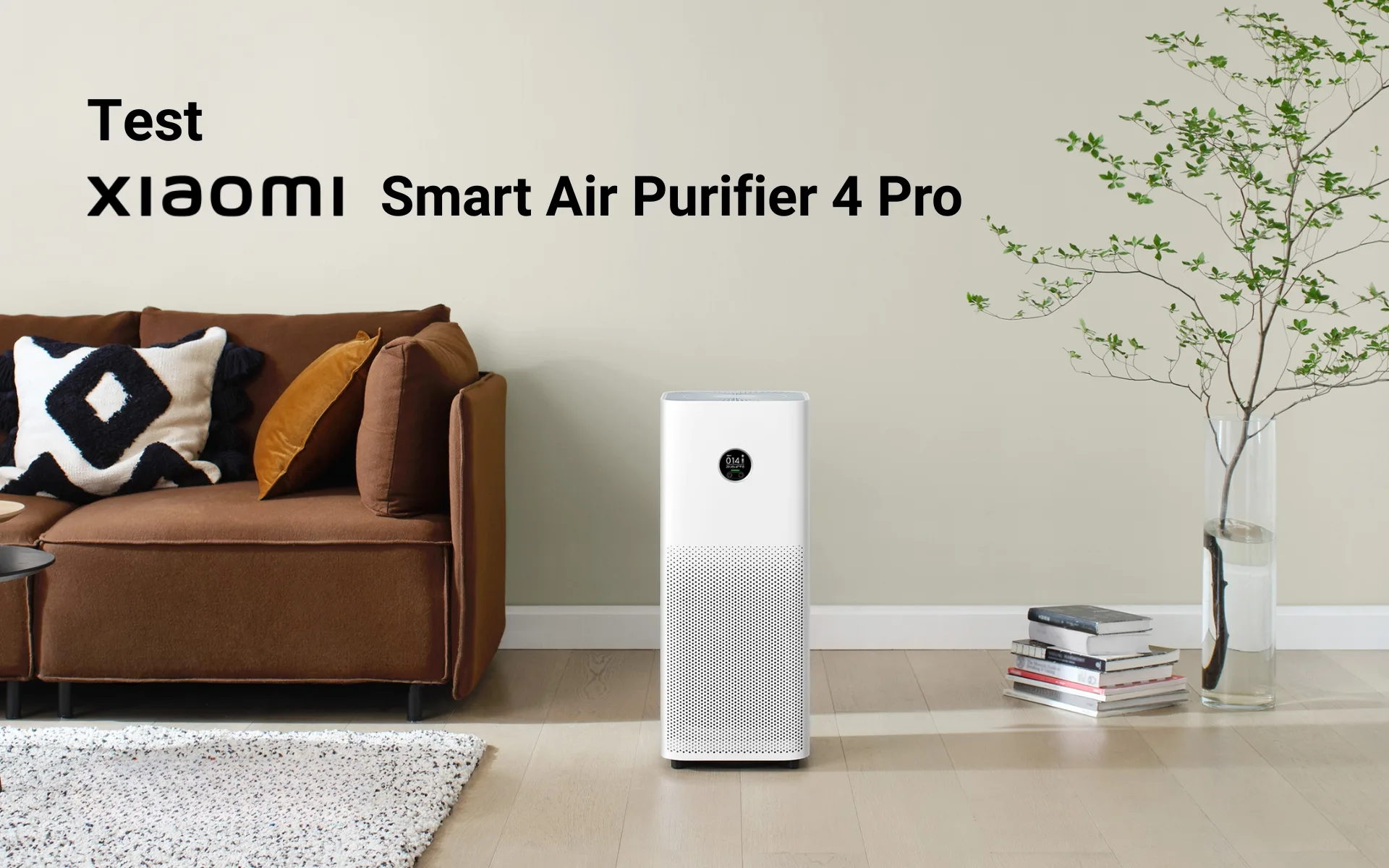 Test máy lọc không khí Xiaomi Smart Air Purifier 4 Pro