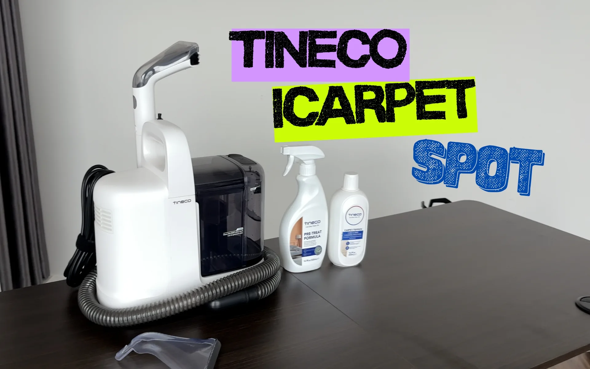Trải nghiệm sử dụng Tineco iCarpet Spot