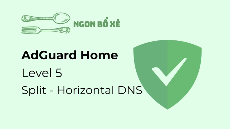 5 Level cấu hình Adguard Home – Level 5