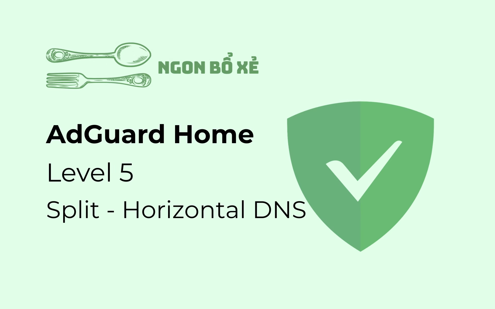 5 Level cấu hình Adguard Home – Level 5