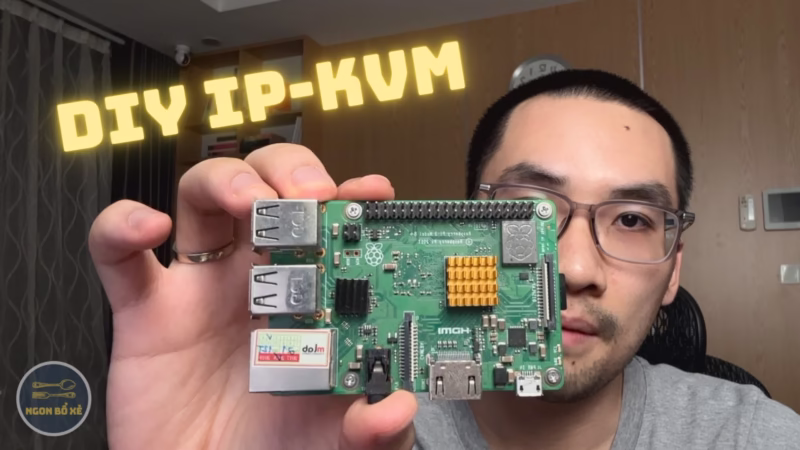 DIY IP KVM bằng Raspberry Pi với Pi-KVM
