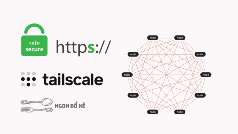 Tận dụng tên miền và HTTPS của Tailscale cho self-host